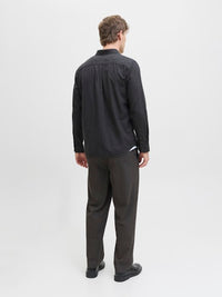 Jack & Jones - Shirt Classic - Dark Grey Melange