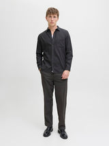 Jack & Jones - Shirt Classic - Dark Grey Melange