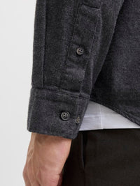 Jack & Jones - Shirt Classic - Dark Grey Melange