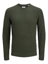 Jack & Jones - Gebreide Trui Emil - Duffel Bag (Groen)