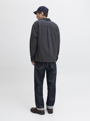 Jack & Jones - Overshirt Perfect - Dark Grey Melange