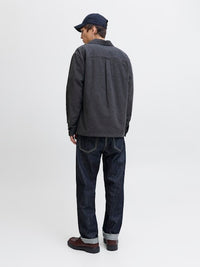 Jack & Jones - Overshirt Perfect - Dark Grey Melange