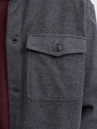 Jack & Jones - Overshirt Perfect - Dark Grey Melange