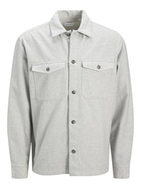 Jack & Jones - Overshirt Perfect - Light Grey Melange