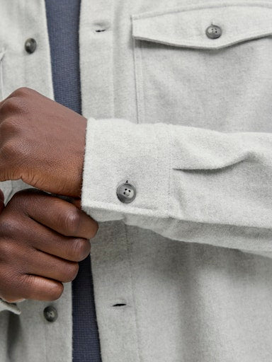Jack & Jones - Overshirt Perfect - Light Grey Melange