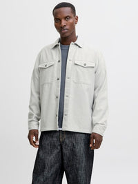 Jack & Jones - Overshirt Perfect - Light Grey Melange