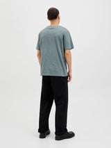 Jack & Jones - Tshirt Logo - Stormy Weather (Grijs)