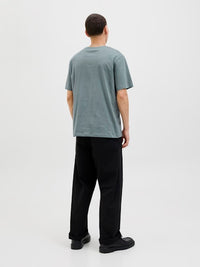 Jack & Jones - Tshirt Logo - Stormy Weather (Grijs)