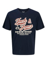 Jack & Jones - Tshirt Logo - Sky Captain (Blauw)
