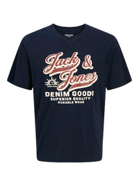Jack & Jones - Tshirt Logo - Sky Captain (Blauw)