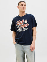 Jack & Jones - Tshirt Logo - Sky Captain (Blauw)