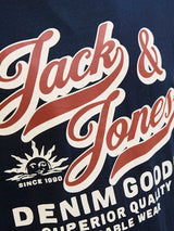 Jack & Jones - Tshirt Logo - Sky Captain (Blauw)