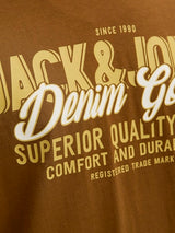 Jack & Jones - Tshirt Logo - Monks Robe (Bruin)