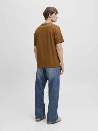 Jack & Jones - Tshirt Logo - Monks Robe (Bruin)