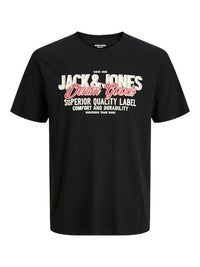 Jack & Jones - Tshirt Logo - Black