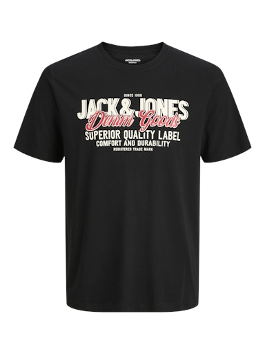 Jack & Jones - Tshirt Logo - Black