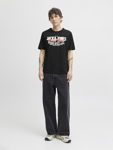Jack & Jones - Tshirt Logo - Black