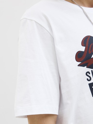 Jack & Jones - Tshirt Logo - Cloud Dancer