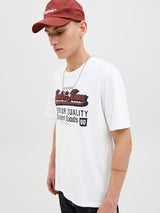 Jack & Jones - Tshirt Logo - Cloud Dancer
