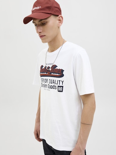 Jack & Jones - Tshirt Logo - Cloud Dancer