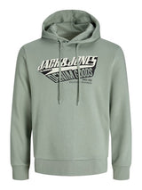 Jack & Jones - Hoodie Logo Sweat - Iceberg Green
