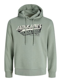 Jack & Jones - Hoodie Logo Sweat - Iceberg Green