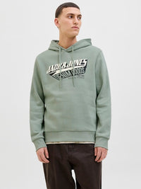 Jack & Jones - Hoodie Logo Sweat - Iceberg Green