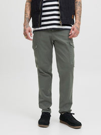 Jack & Jones - Cargo Stace - Beluga (Grijs)