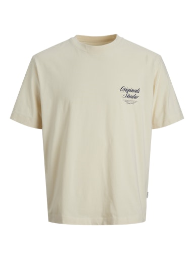 Jack & Jones - Tshirt Norrebro - Antique White