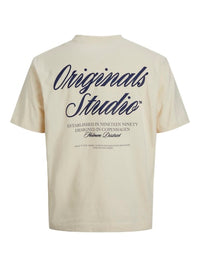 Jack & Jones - Tshirt Norrebro - Antique White