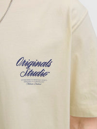 Jack & Jones - Tshirt Norrebro - Antique White