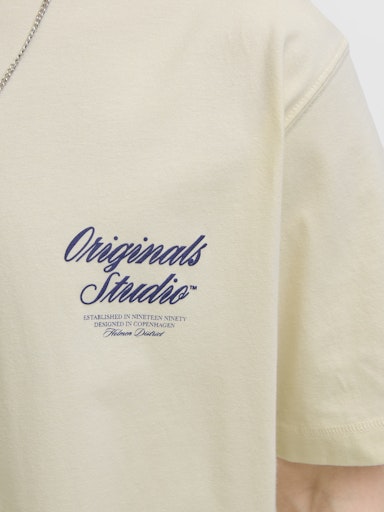 Jack & Jones - Tshirt Norrebro - Antique White