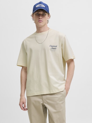 Jack & Jones - Tshirt Norrebro - Antique White