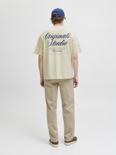 Jack & Jones - Tshirt Norrebro - Antique White