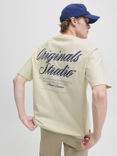 Jack & Jones - Tshirt Norrebro - Antique White