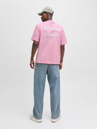 Jack & Jones - Tshirt Norrebro - Prem Pink