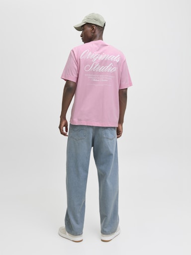 Jack & Jones - Tshirt Norrebro - Prem Pink