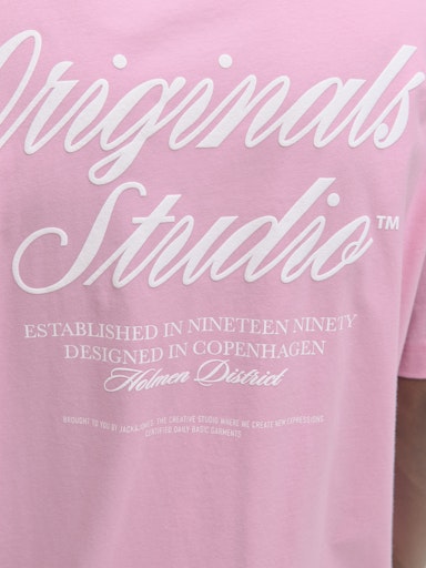 Jack & Jones - Tshirt Norrebro - Prem Pink