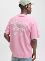 Jack & Jones - Tshirt Norrebro - Prem Pink