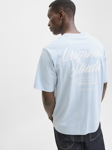 Jack & Jones - Tshirt Norrebro - Skyway