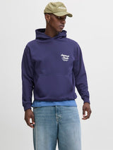 Jack & Jones - Hoodie Norrebro - Ocean Cavern