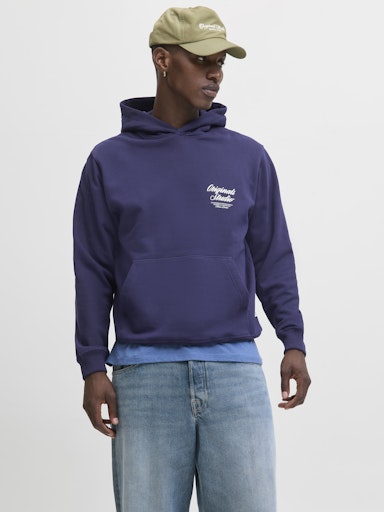 Jack & Jones - Hoodie Norrebro - Ocean Cavern