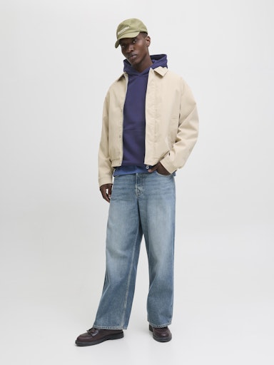 Jack & Jones - Hoodie Norrebro - Ocean Cavern