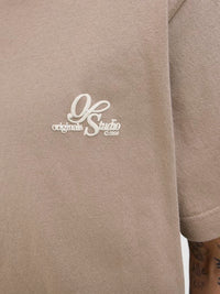 Jack & Jones - Tshirt Gramercy - Mocha Meringue (Bruin)