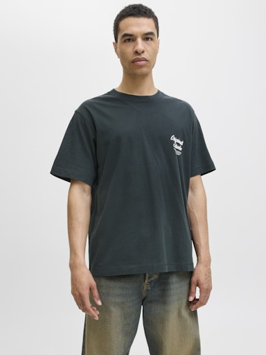 Jack & Jones - Tshirt Norrebro - Forest River (Grijs)
