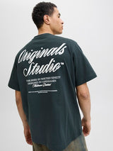 Jack & Jones - Tshirt Norrebro - Forest River (Grijs)