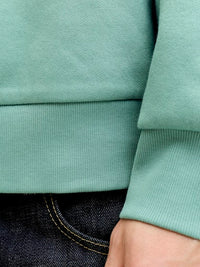 Jack & Jones - Hoodie Logo Sweat - Mineral Blue