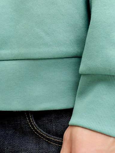 Jack & Jones - Hoodie Logo Sweat - Mineral Blue