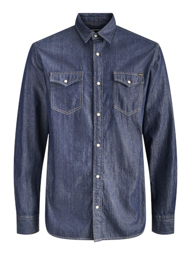 Jack & Jones - Denim Shirt Sheridan - Dark Denim