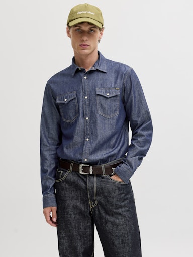 Jack & Jones - Denim Shirt Sheridan - Dark Denim
